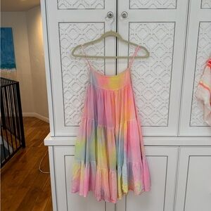 9SEED tie dye Mini Dress